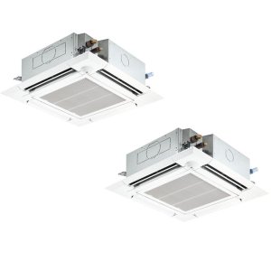 画像: 大阪・業務用エアコン　三菱　てんかせ4方向（コンパクト）スリムER　同時ツイン　PLZX-ERP160JF　160形（6馬力）　三相200V