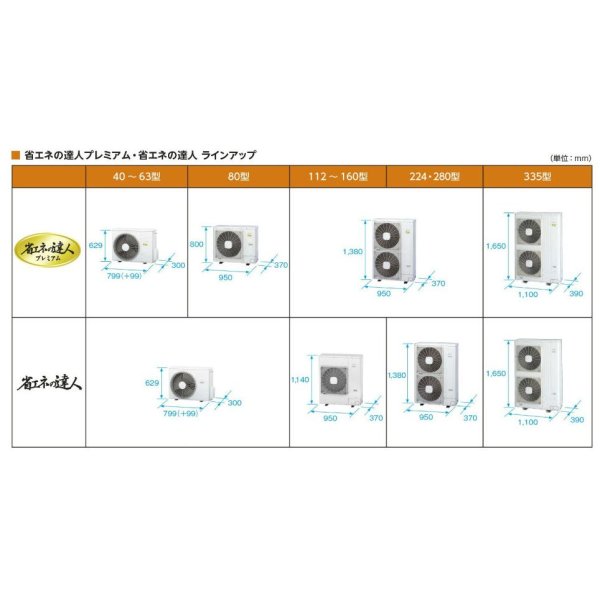 画像2: 大阪・業務用エアコン　日立　てんかせ2方向　シングル　RCID-AP80GHJ3　80型（3馬力）　「省エネの達人・プレミアム」　単相200V (2)