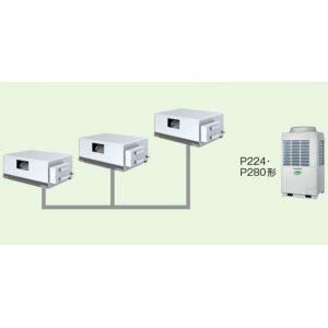 画像: 大阪・業務用エアコン　東芝　天井理込形　ダクトタイプ　同時トリプル　ワイヤードリモコン　一発節電　ADSE22455A　P224（8馬力）　スーパーパワーエコキュープ　三相200V